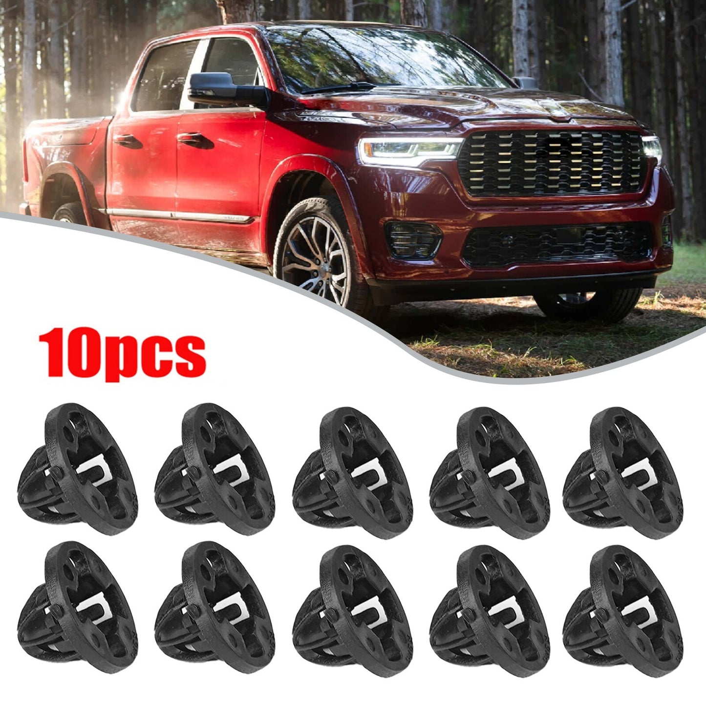 for DODGE for RAM 2007-2013 1500 2500 Tail Light Grommet Retainer Mount Clips