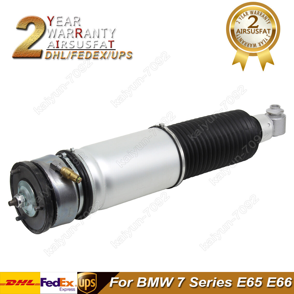 for BMW 7 E65 E66 Air Suspension Shock Strut Absorber Rear Right 37126785538