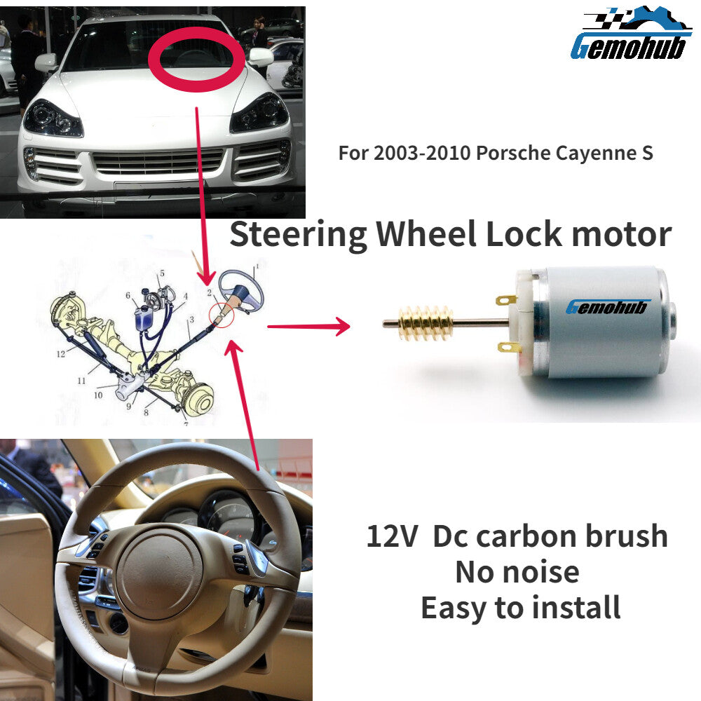 Steering Column Lock motor for 2003-2010 for Bentley Flying Spur GT GTC