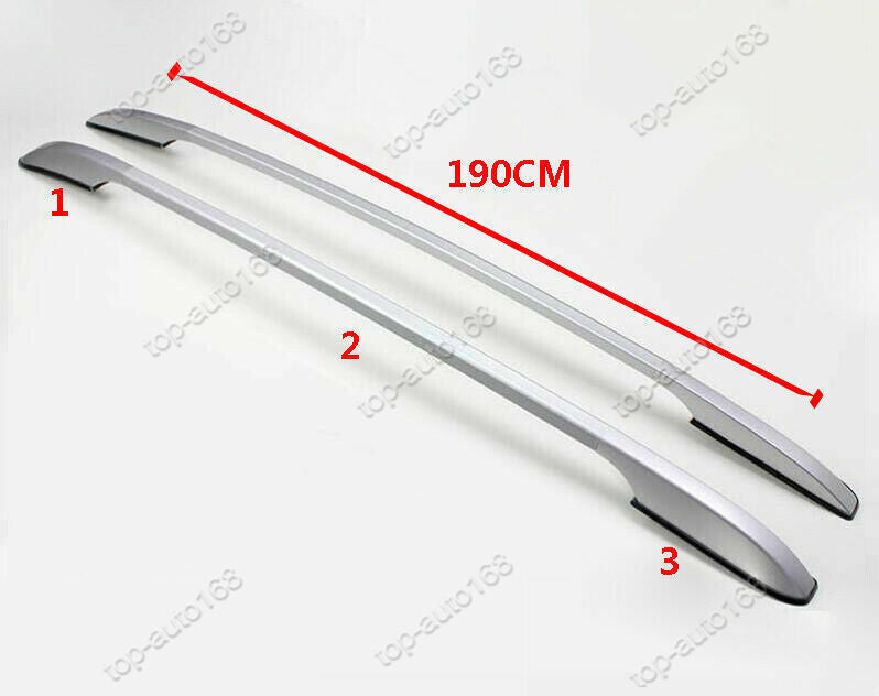 Decorative Silver Roof Rack Rails Bars 6pcs/set for Chevrolet Equinox 2018-20