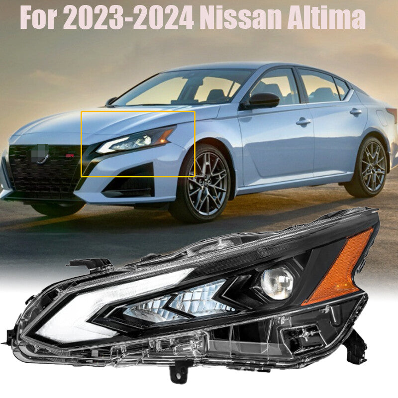 Full LED Projector Headlight For 2023-2024 for Nissan Altima Headlamp Driver Side