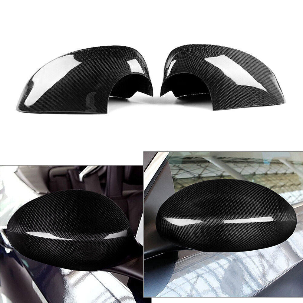 CARBON FIBER MIRROR COVER CAP FOR 2007-09 for BMW E92 E93 PRE-LCI 2DR 328I 335I 325i