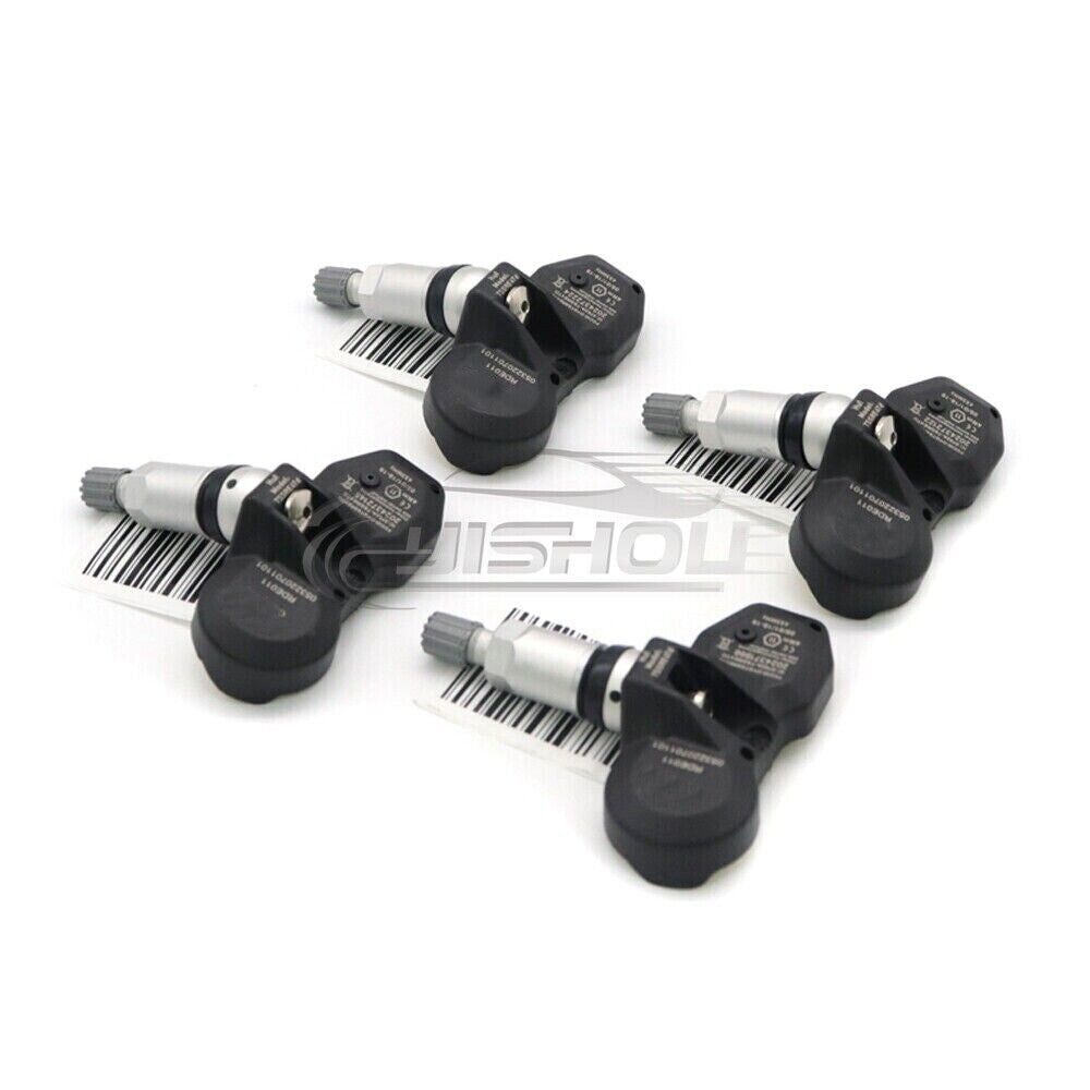 4-pack TPMS tire pressure sensors (36236798726) suitable for Mini Cooper , for BMW 328i, 528i, 535i.