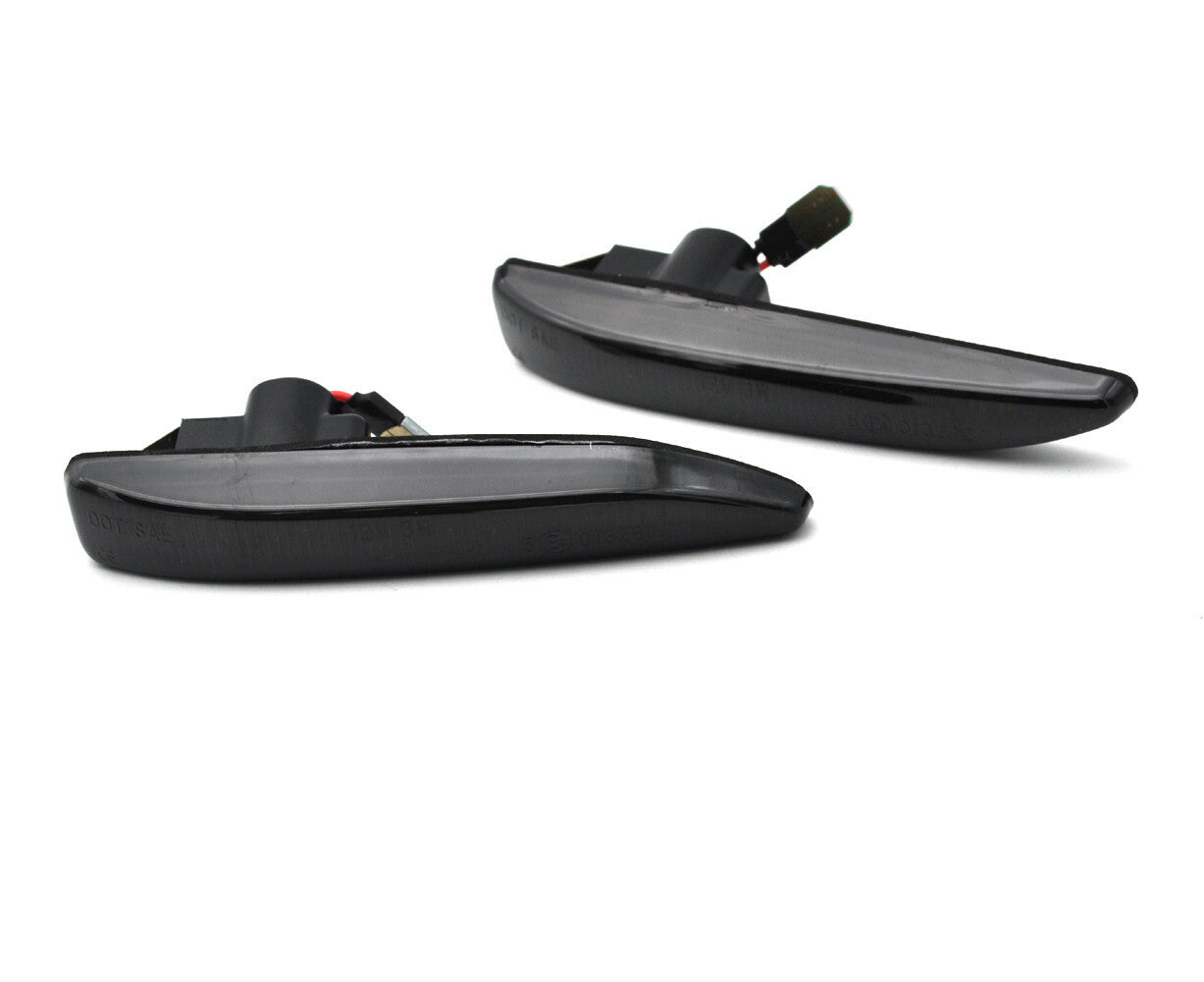 2x error smoke amber LED Side Marker signal Light for BMW E65 E66 2001-2008