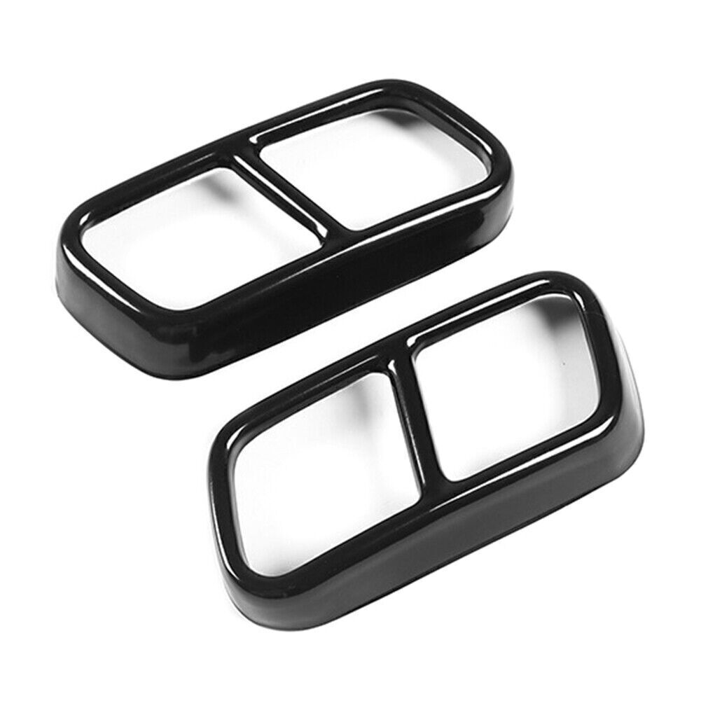 for BMW F01 7 Series 2009-2014 Rear Tail Muffler Exhaust Pipe Output Cover Trim