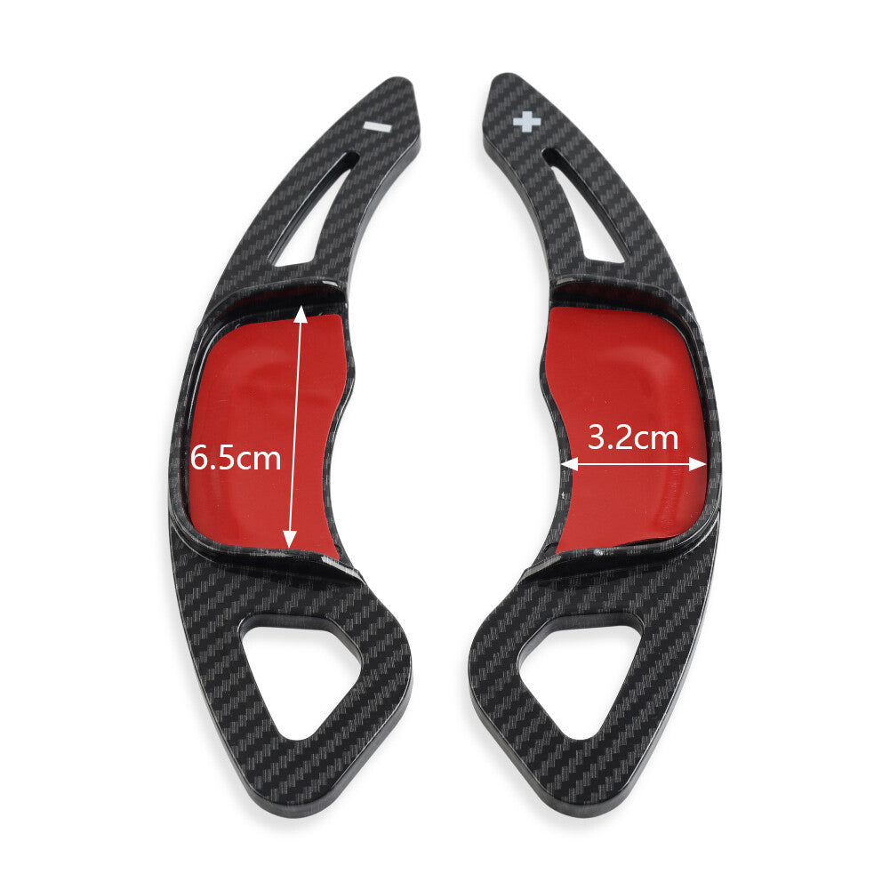 Fit for VW for Golf 7 Lamando for Jetta Black Steering Wheel Shift Paddle Shifter Extension