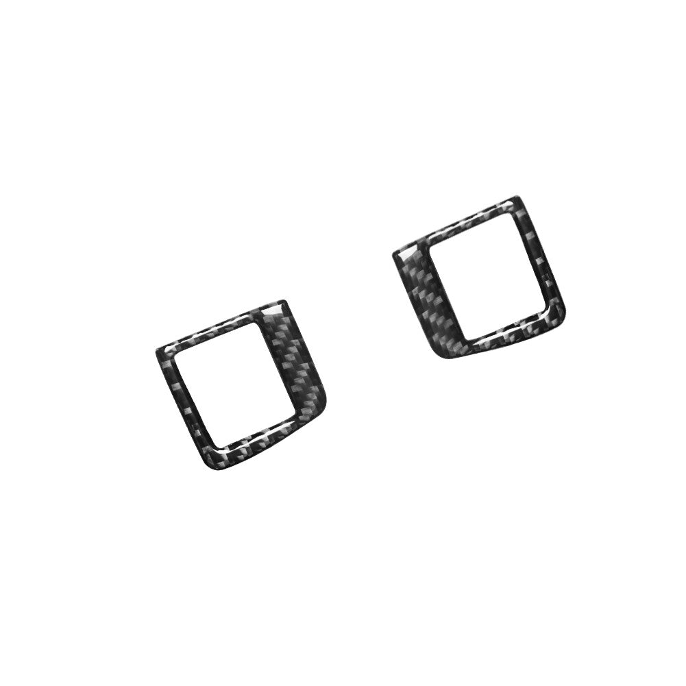 Carbon Fiber Front Door Handle Cover Trim for Land Rover Discovery Sport 2015-19