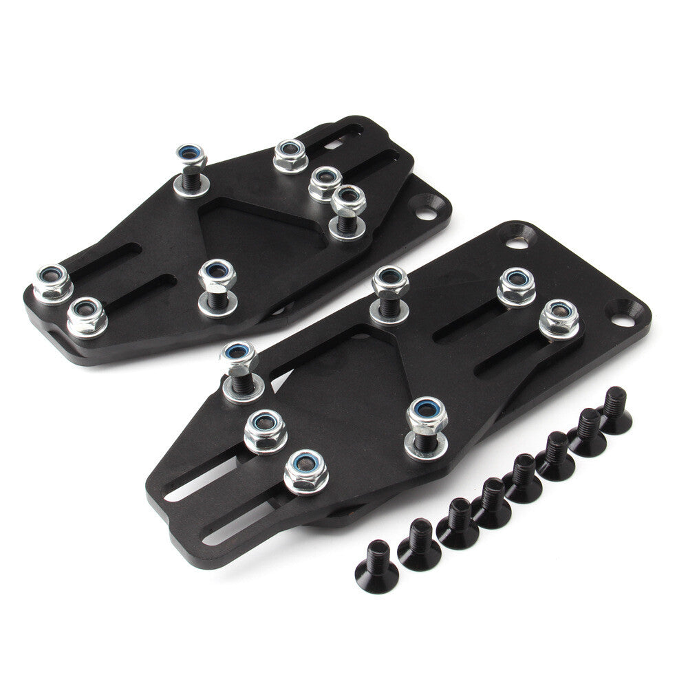 LS Conversion Adjustable Swap Mounts fit for 1958-1972 Plates Steel Cars Trucks
