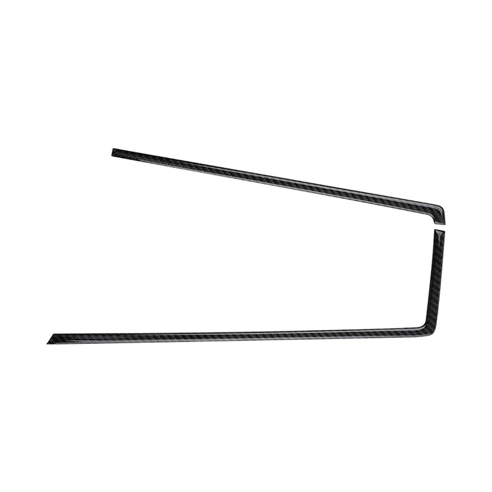 Carbon Fiber Interior Gear Shifter Side Frame Trim for VW for Golf 8 MK8 GTI 2021
