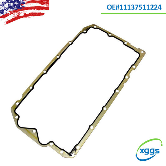 Engine oil pan gasket suitable for BMW E81 120 N43 E46 318Ci N46 E90 316i 11137511224