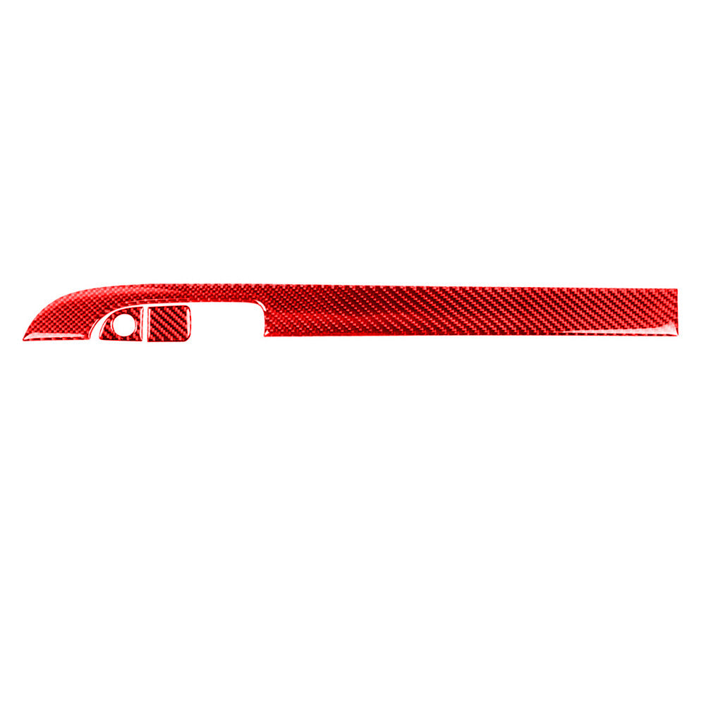 for Dodge for Challenger 2015-2020 Red Passenger Storage Box Set Trim Cover Decor