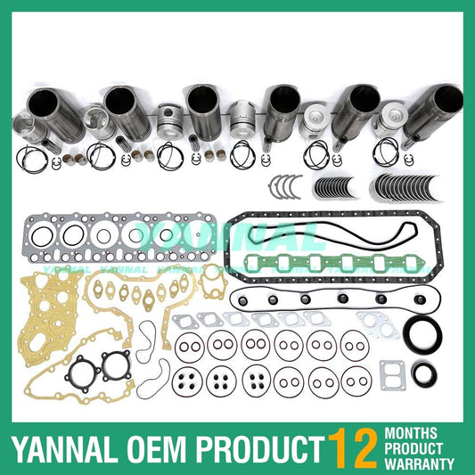 Overhaul and rebuild kit with washers and bearings for Nissan FD6 engine parts