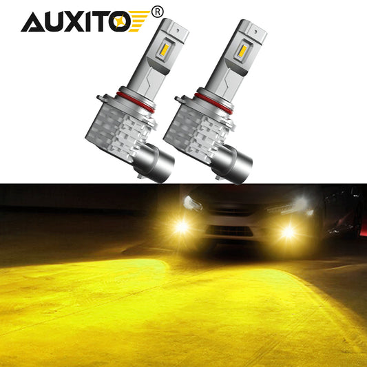 9145 Golden Red Mold LED, Bright White, F-150 F-250 F-350 9140 H10 EOB