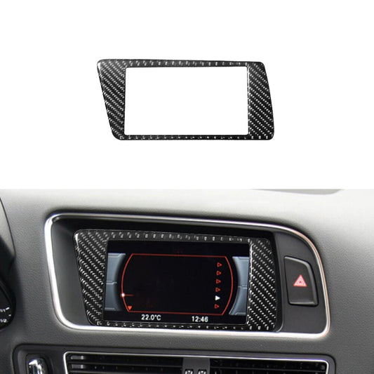 Carbon Fiber Central Control Display Panel for Audi Q5 2009-2017