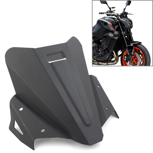 Screen Windshield Windscreen Pare-brise for Yamaha MT09 MT-09 2021+ Black