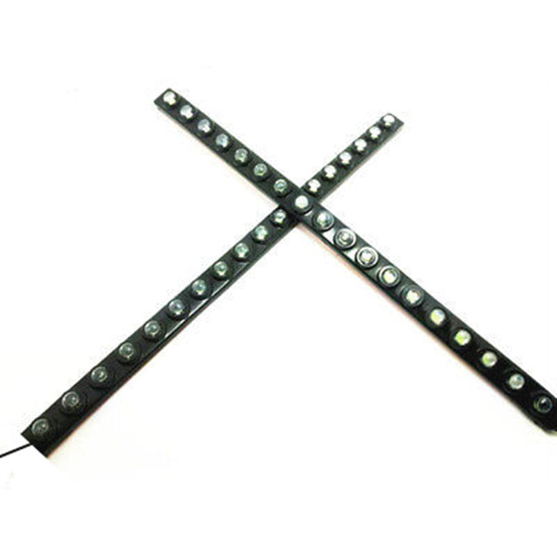Bright 18 LED for Eagle Eye DRL Flexible Strip Waterproof Daytime Running Fog Light