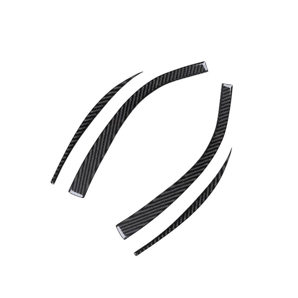 4Pcs Carbon Fiber Side Door Bumper Protector Cover Trim for Toyota Supra A90