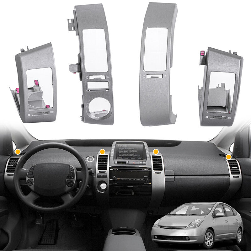 Front dashboard ventilation panel replacement for Toyota Prius 2004-09 - Air socket cover replacement part