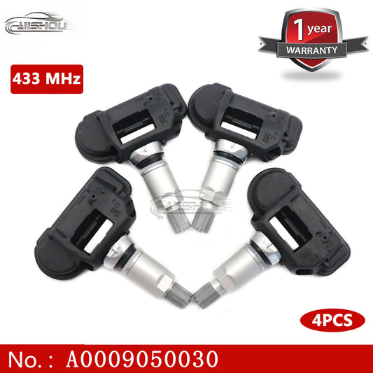 (4) Tire Pressure Monitoring Sensor A0009050030 TPMS for Mercedes-Benz C300 C350