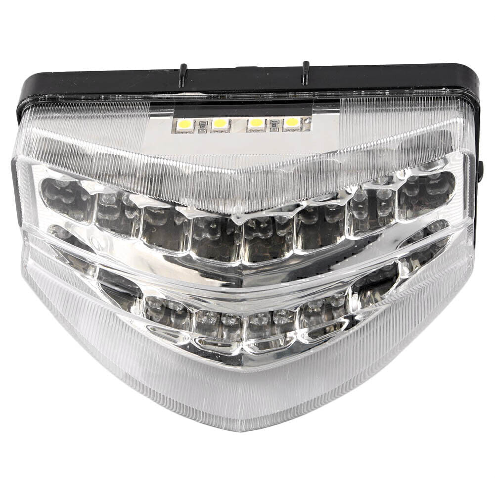 Rear Brake Turn Signals LED Stop Tail Light fit for Honda CBR600 F4i 2001-2003 White