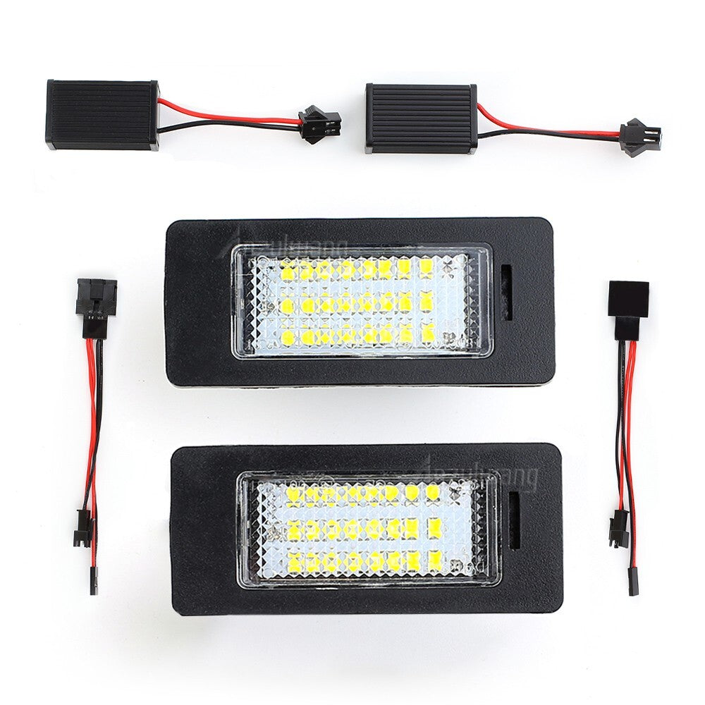 Led License plate Lamp Light for Audi A1 A4 A5 A6 A7 B8 S5 S6 TT TTS TTRS RS5