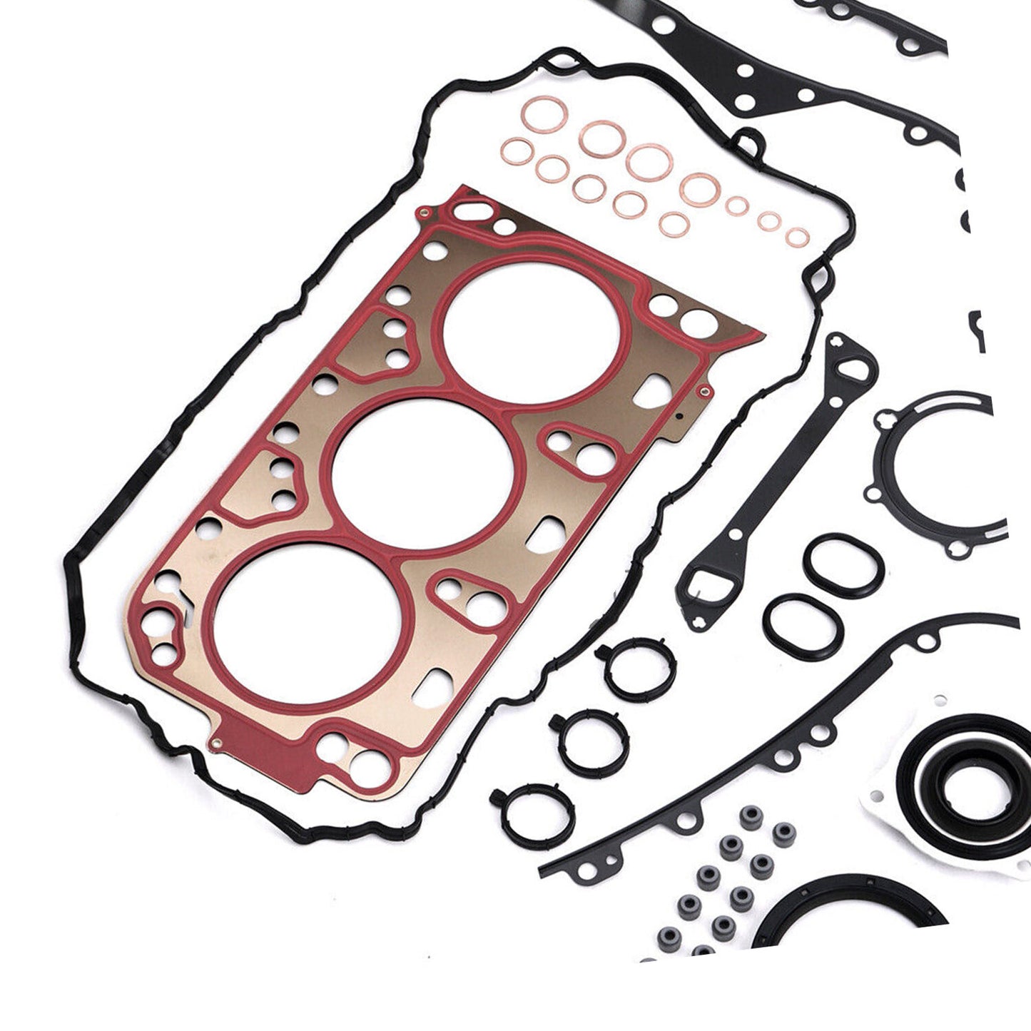 Engine Cylinder Full Gasket Kit Fits for Porsche for Panamera Macan S 3.0 V6 95B 970
