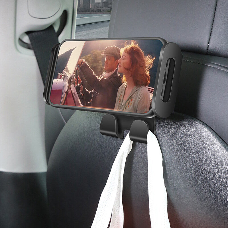 Universal Multifunctional Car for Seat Mobile Phone Holder Hook for Tesla for Model Y 3