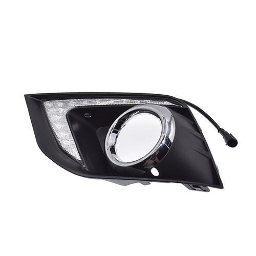 Bright Radiator Grille Fog Lamp Cover DRL fit for Mitsubishi RVR OUTLANDER SPORT
