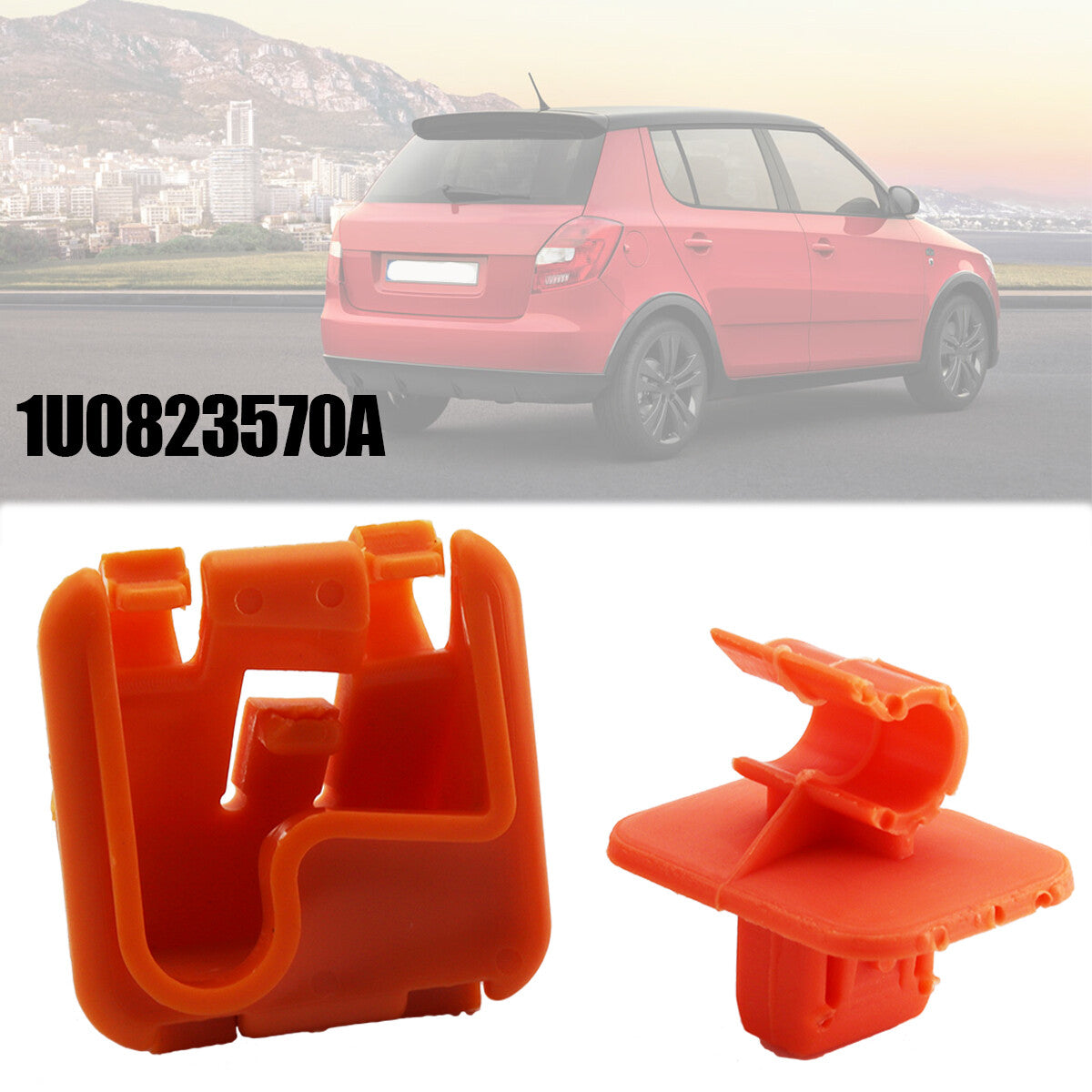 Holder mount rod support bonnet for Skoda Fabia Octavia MK2 2004 ~13