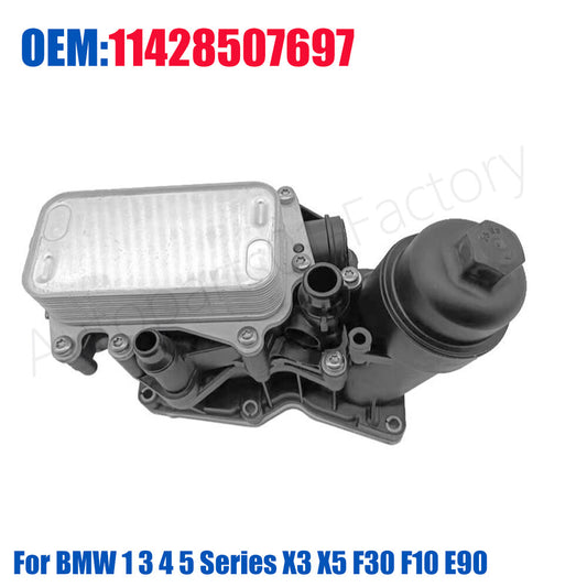 11428507697 New Oil Filter Housing for BMW 1 3 4 5 Series X3 X5 F30 F10 E90