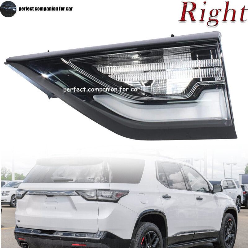 The right-side LED taillight and rear brake light smoke effect are suitable for the for Chevrolet Traverse 2018-21.