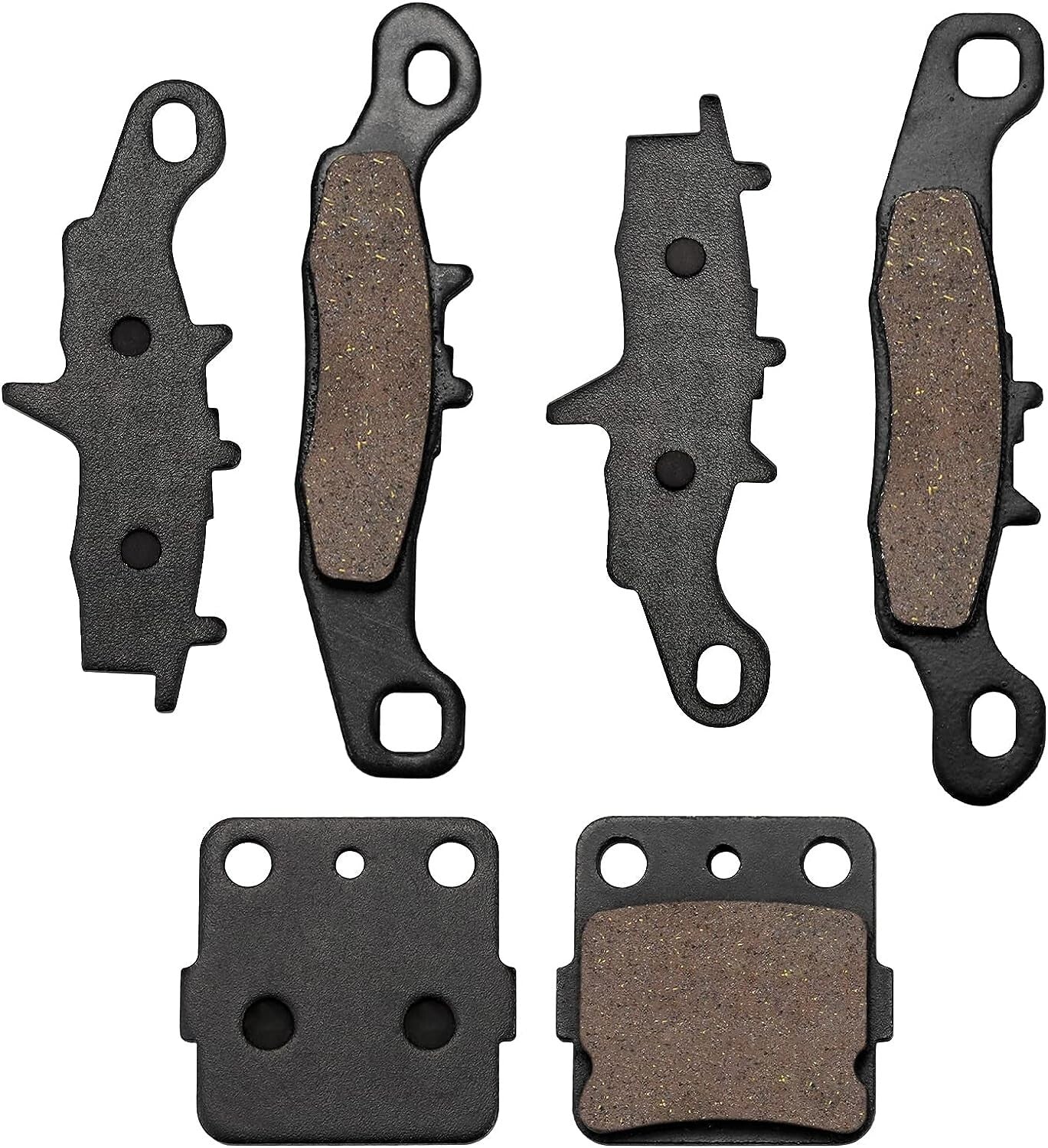 Front and Rear Brake Pads for Kawasaki KFX 450R KFX450R KSF450 2008-2014