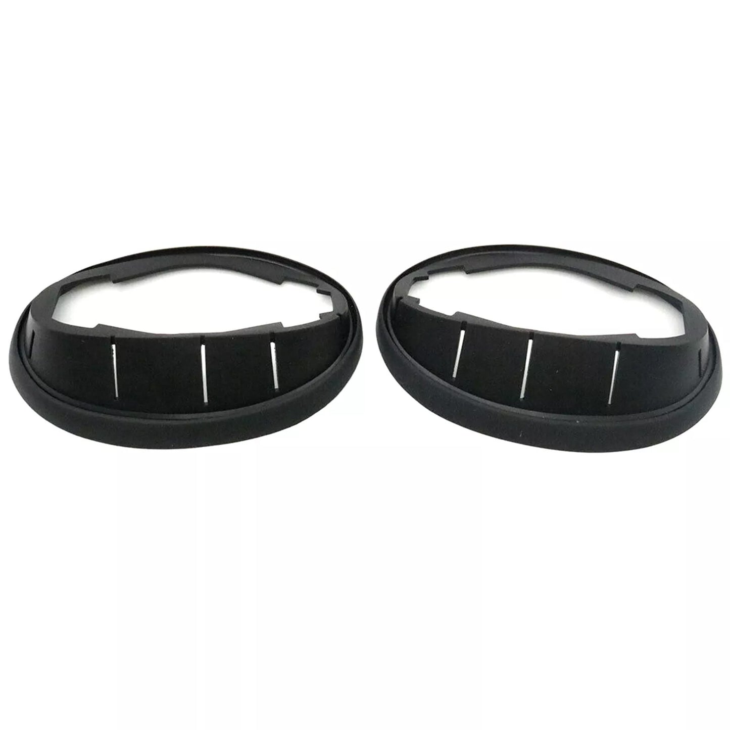 A pair of rearview mirror base gasket rubber seals for mini CooperClubman R55 R56