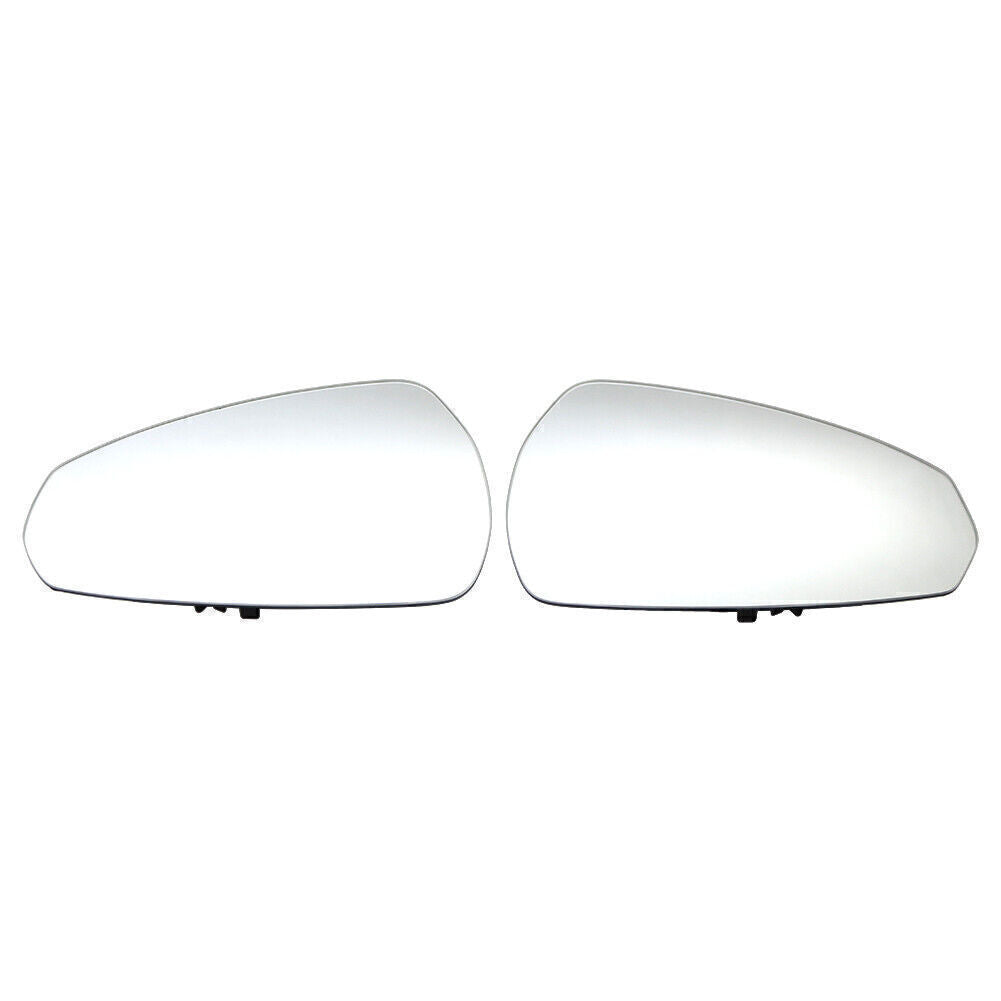 Front Outside Rearview Mirror Glass Left  Right Set for AUDI A3 2014-2020 Pair