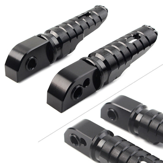 1 Pair Rear Footrests Foot Peg for Street Scrambler 900 T100 T120 Black