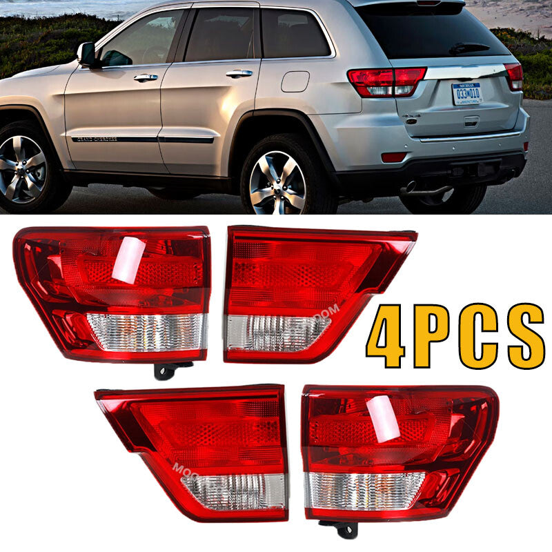1 Set Tail Light Rear Brake Lamp Fog Lamp for Jeep Grand Cherokee 2011-2013