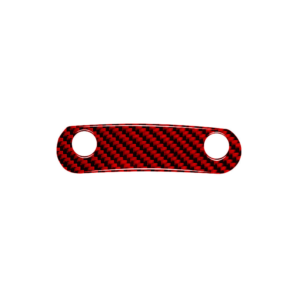 Red Carbon Fiber Below Steering Wheel Cover Trim for RAM Promaster 2014-2021