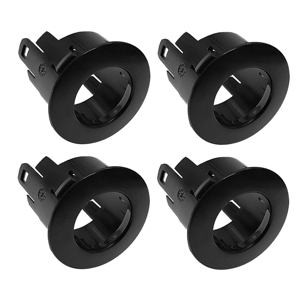 4Pcs Parking Sensor Retainer Bumper Holder Black Plastic Fits For RLX 2014-2016
