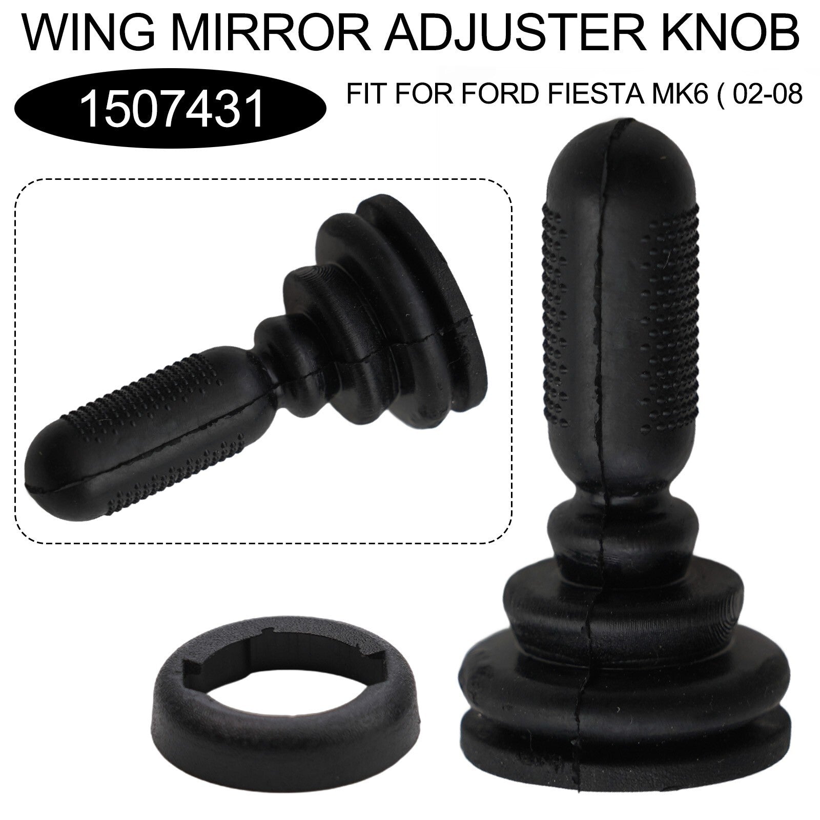 1507431 Manual Door Wing Mirror Adjuster Knob for Ford for Fiesta MK6