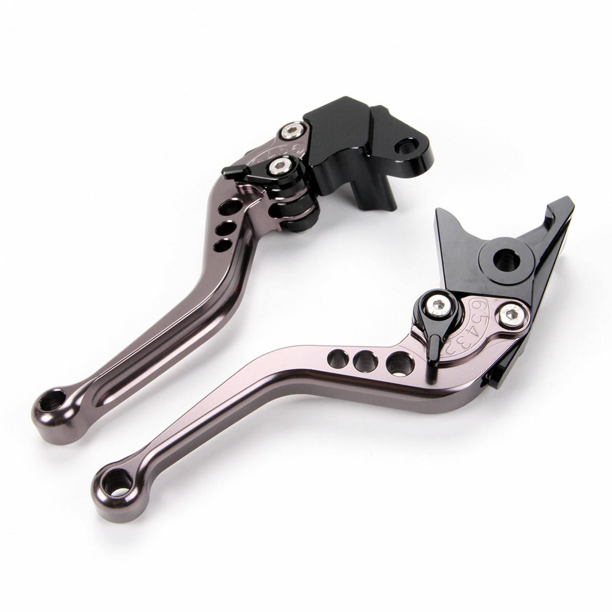 Orange Short CNC Brake Clutch Levers For 640 LC4 Supermoto 03-06 640 D.uke II 96