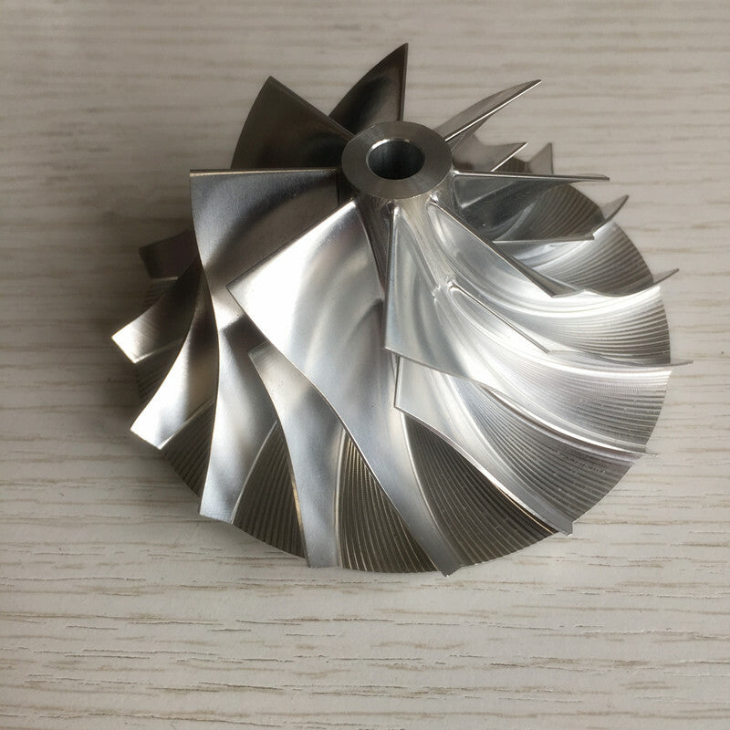 HX40 54.00/83.03 mm 3599646 8+8 Blade Performance Turbine Billet Compressor Wheel