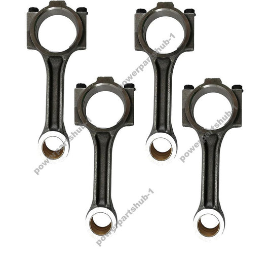 4pcs 129900-23000 Connecting Rod for Yanmar 4TNV98 4TNV98C-NJSL Engine Forklift