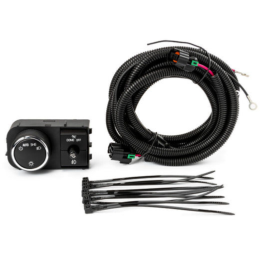 Fog Light Wiring Harness W/ Switch for Chevy 2007-14 Silverado 07-13 for GMC for Sierra
