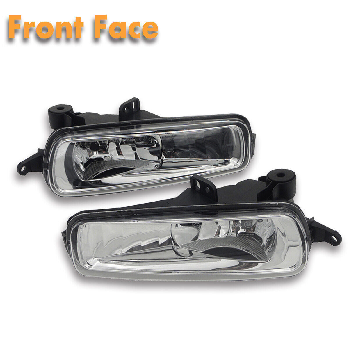 1Pair Front Bumper Fog Light Driving Lamps Replacement for Ford Focus 2015 2016