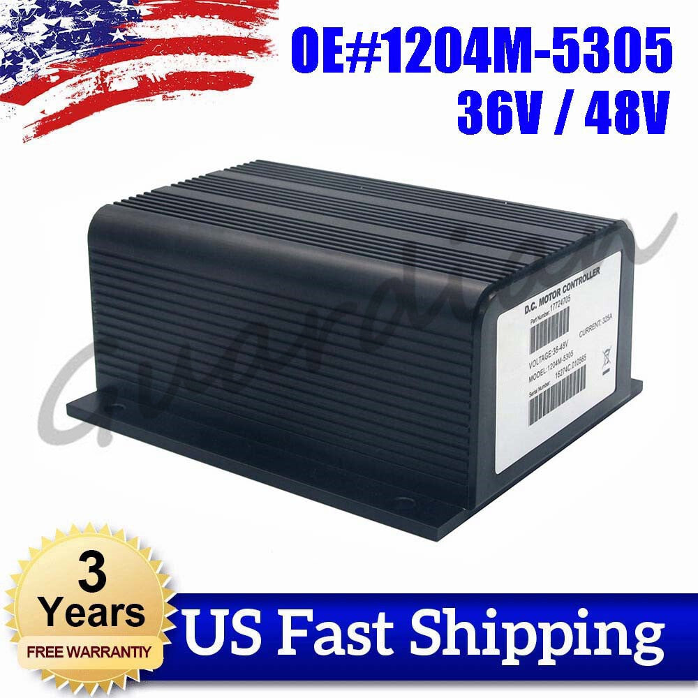 1X 36V / 48V 325Amp DC Controller 1204-5305 1204M-5301 new Replacement for CURTIS
