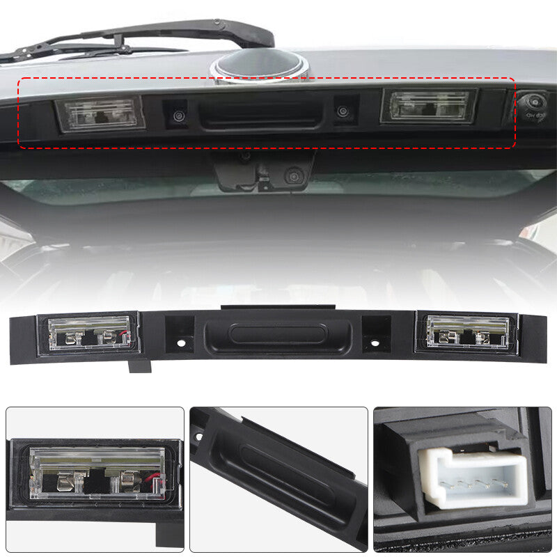 New Trunk Lid Rear Handle Runk Lid Grip With Key Button for BMW E83 X3 2004-2010