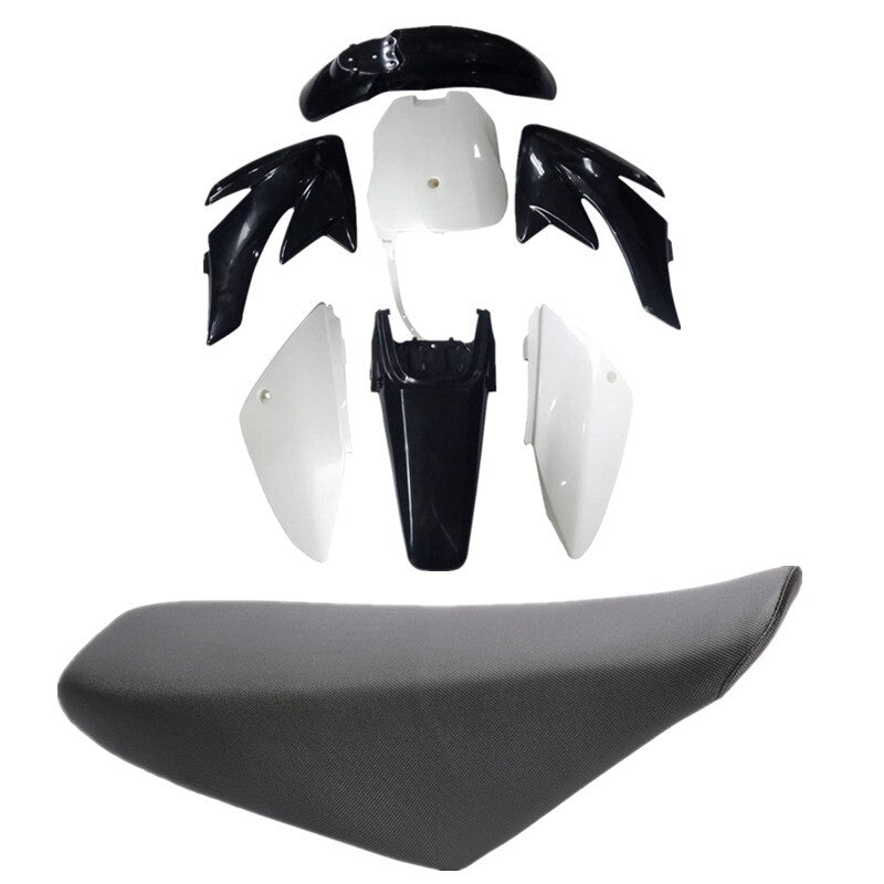 Plastic mudguard kit for seat suitable for CRF70 XR70 Thumpstar Dirt Pit bicycles 125cc 140cc 160cc
