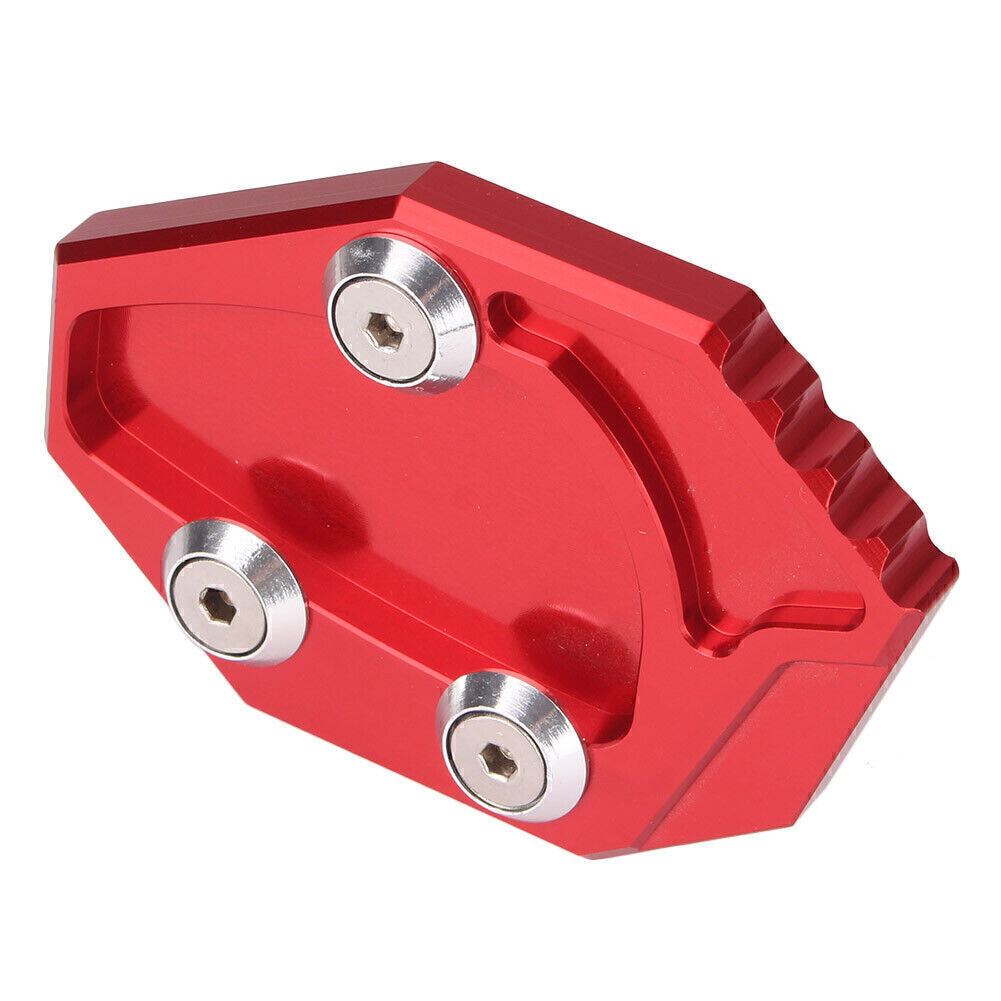 Motor Kickstand Side Stand Pad Fit for Kawasaki GTR1400 2008-2011 ZX-4R 2011 12 RED