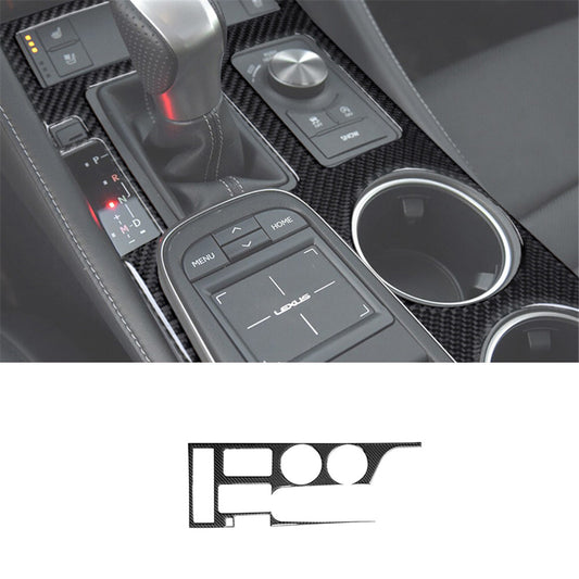 Carbon Fiber Gear Shift Panel Cover Trim for Lexus RC300 350 200T 2015-2020