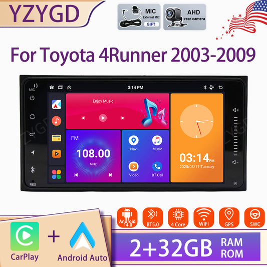 Car Radio 7Inch for Toyota for 4Runner 2003-2009 GPS Navi Carplay Touch Screen WIFI